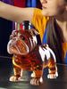Funny Glass Whiskey Bottle Collectible Novelty Whiskey Decanter Bulldog Shape Whiskey Bottle Decanter For Men Father