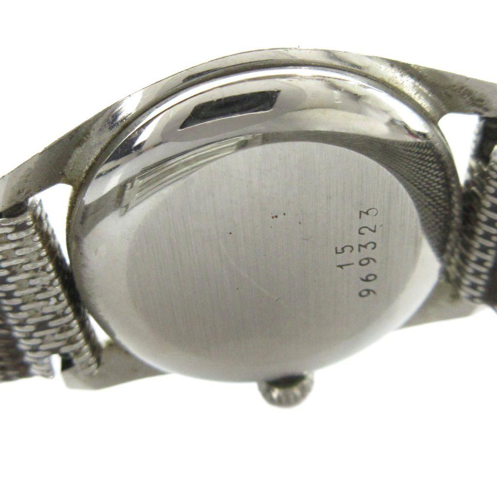 Used Longines LONGINES watch manual winding logo silver color GY18 /MQ