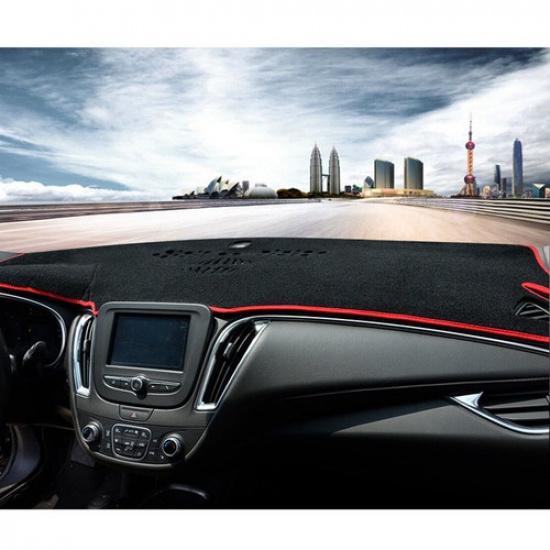 Car Dashboard DashMat Non-Slip Sun Black Pad For Chevrolet Malibu 2016-2018