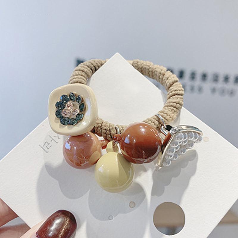 

Женские простые базовые эластичные резинки для волос, завязки, веревки, скранчи, держатель для хвостика, резинка, модная повязка на голову, аксессуары для волос