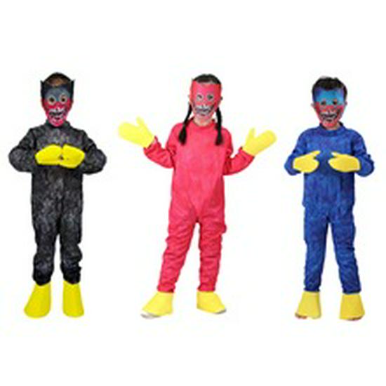 Christmas Gingerbread Man & Halloween Skeleton Knight Children's Jumpsuit Costume