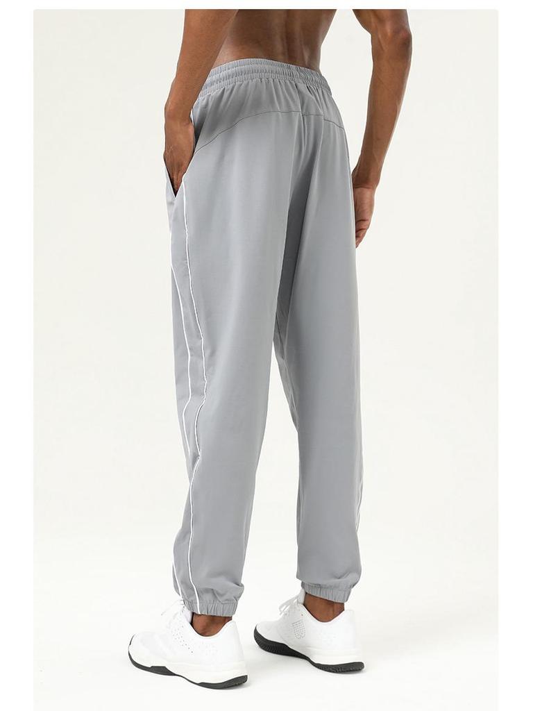 Herren Frühling & Herbst Schnelltrocknende Cuffed Casual Sporthose für Laufen und Basketball
