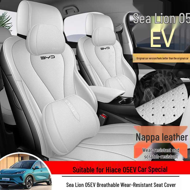 Custom Full-Cover Car Seat Covers for BYD Hiace 05EV - Complete Interior Upgrade