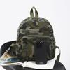Fashionable Young Girl School-style Double-shoulder Bag for Outdoor Flash Photography Travel and Casual Use