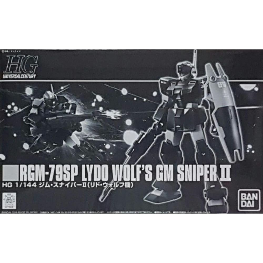 

Bandai HGUC 1/144 Jim Sniper II Riddo Wolf Model Kit Plastic Assembly Toy