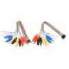 Crocodile Clip To Jump Wire 20pin MaleFemale Jumper Breadboard Test  Cable 20cm