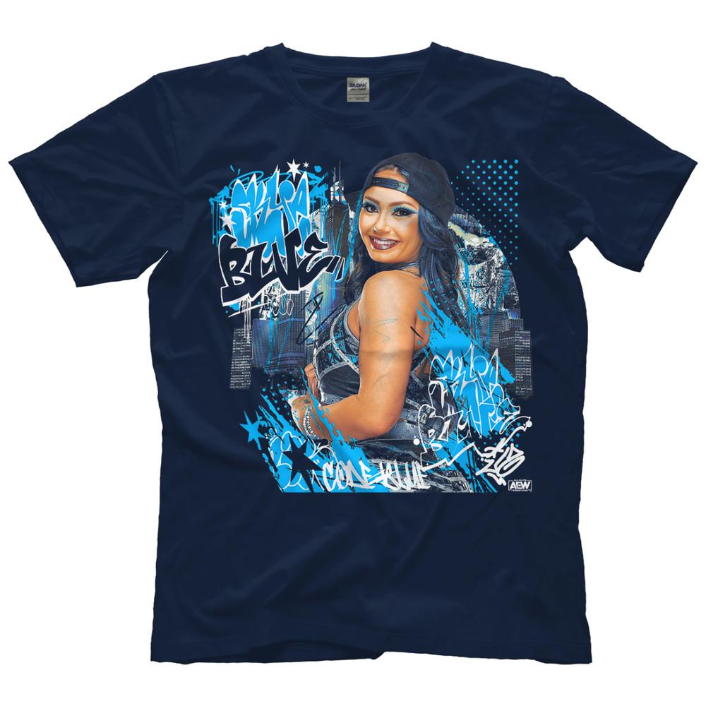 

Skye Blue Skyeline AEW Official TShirt Unisex T-Shirt XXL