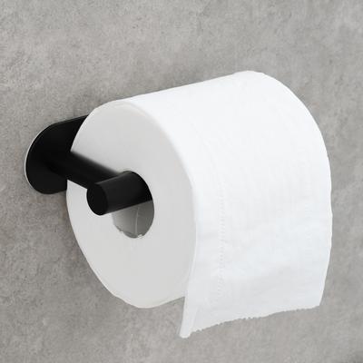 Porte-serviettes en papier de salle de bain en acier inoxydable 304 Nickel Porte-rouleau de papier toilette sans clou Accessoires de salle de bain à monter au mur