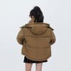 Down Padded Jacket with Short Outerwear for Fall and Loose Korean Perfect for Commuting and School [newsight] Women's Coat, Hood, Length, Winter,