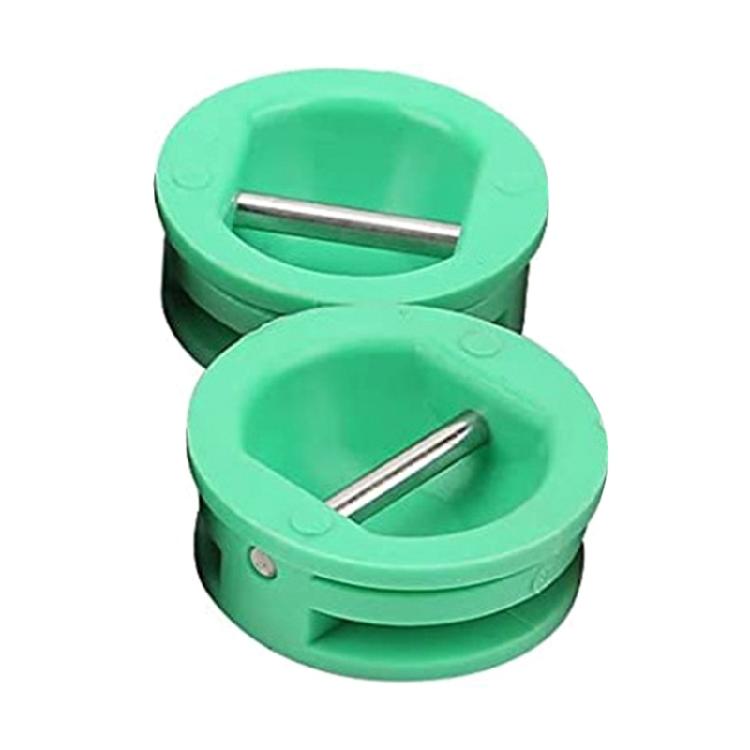 2Pcs Surfboard Leash Leg Rope Plug for Longboards Shortboard Surfing Leash Plug Surfboard Cup Plug Board Foot Rope Cup зелёный