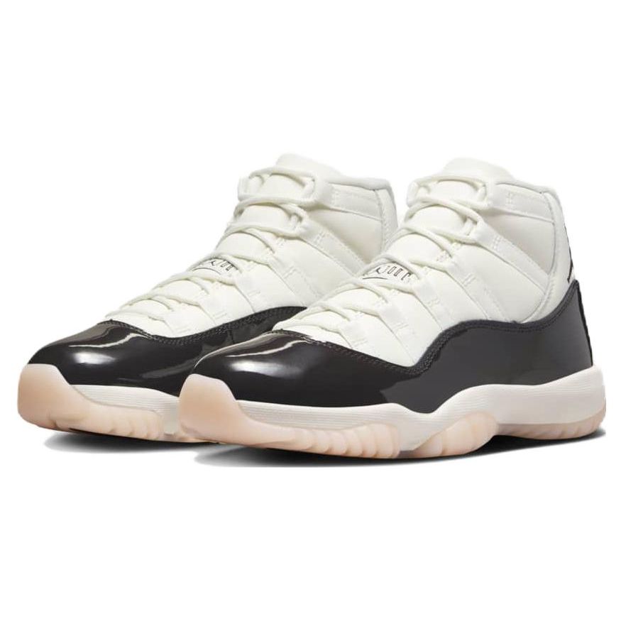 Air Jordan 11 Retro Neapolitan Women Sneakers Brown Sail Velvet-Brown AR0715-101