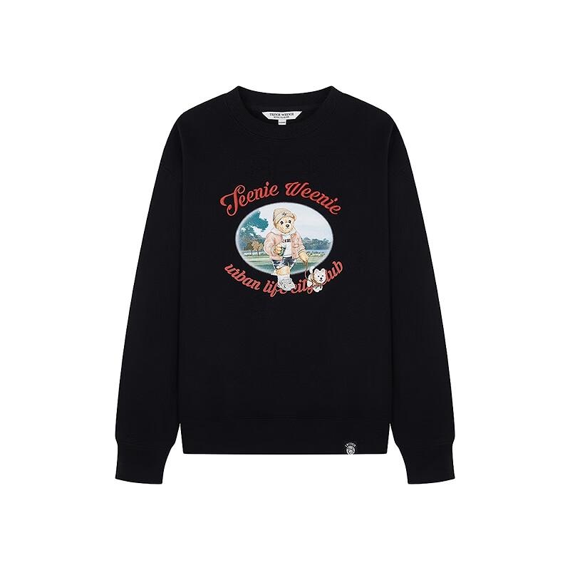 Teenie Weenie Women's Bear Graphic Crewneck Sweatshirt