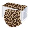 Adult Three-Layer Disposable Dust-Proof Protective Leopard Print Mask