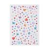 3D Dazzling Face Rhinestone Sticker Aurora Iridescent Rhinestone Sticker  Body Decals