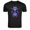 Mörk Vampyrdrottning Gotisk Demonkvinna Grafisk T-shirt