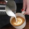 Thickened Espresso Coffee Pots Stainless Steel Coffee Cup New Pull Flower Milk Mugs Cup
