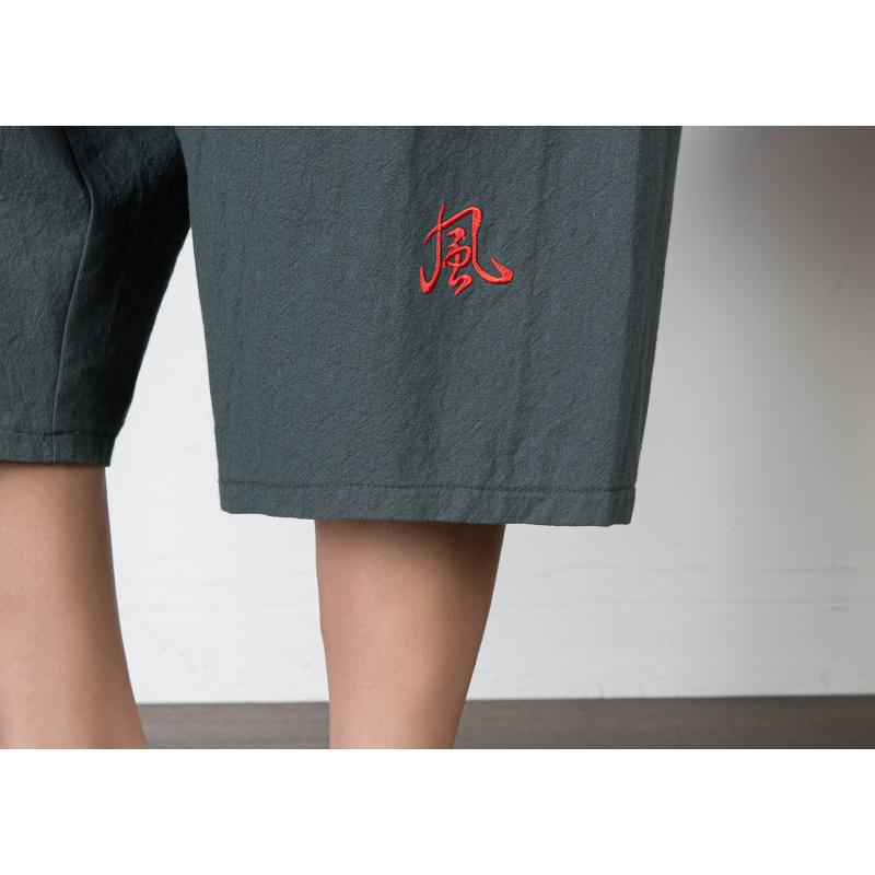 Men'S Linen Shorts Solid Color Loose Straight-Leg Beach Pants Cotton-Linen Plus SizeTrousers