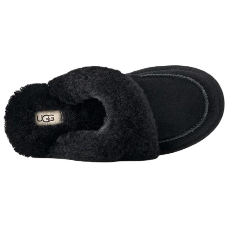UGG Leisure Fashion Slip-On EVA Anti-Wear Open-Toe Slippers Women slippers Black 1174571-BLK