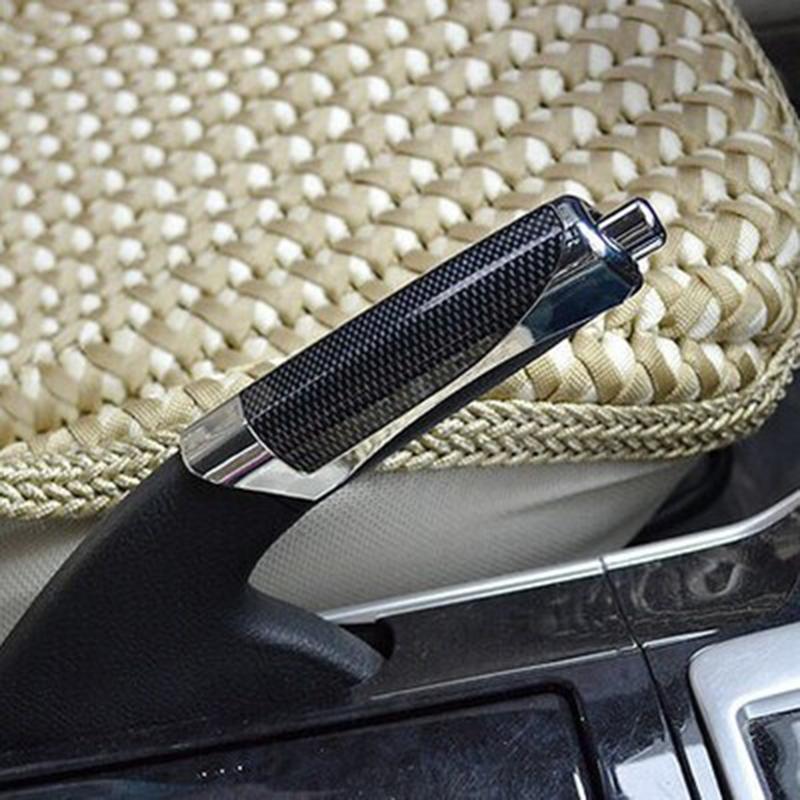 Universal Fashion Car Decoration Wooden Anti-slip Handbrake Covers Auto Gear Shift Collars for Honda Toyota VW Hyundai (1 Pc)