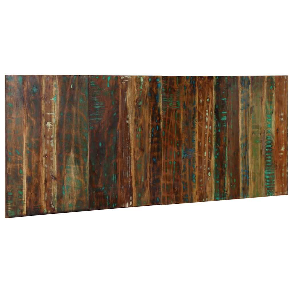 Headboard Multicolored 200 cm Solid Reclaimed Wood