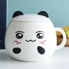 Pink Meatball Cartoon Panda Ceramic Mug Blind Box