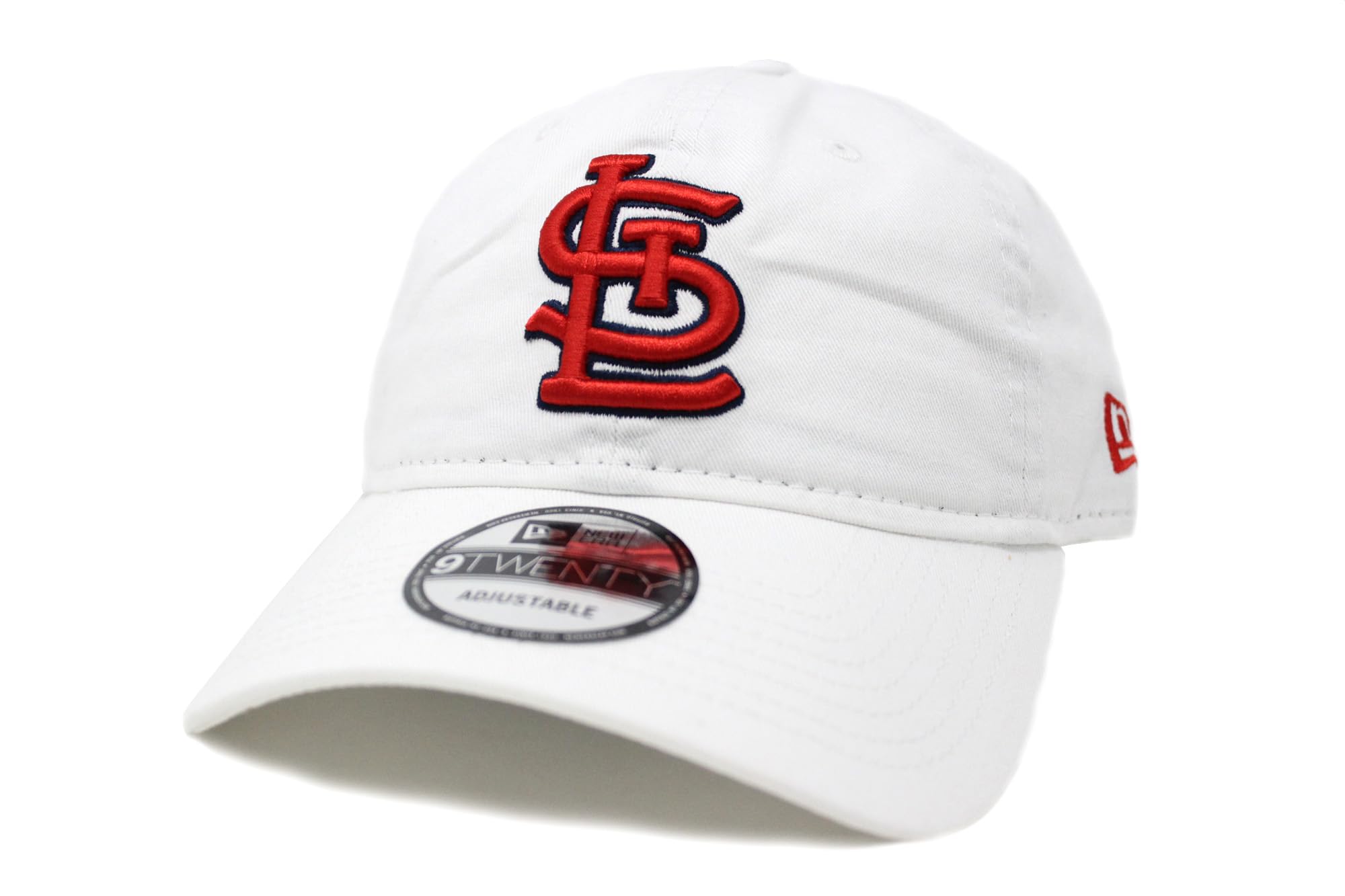 

New Era 9TWENTY MLB Louis Cardinals White St. Cap, білий