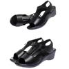 Summer New Women Fish Mouth Wedge Sandals Soft Sole Sandals Comfortable Mother Shoes