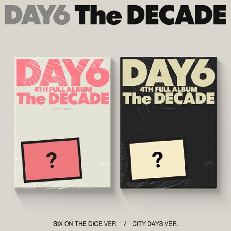 DAY6 The DECADE (SIX ON THE DICE Ver. / CITY DAYS Ver.)