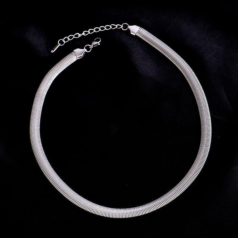 XIYANIKE 316L Edelstahl Dicke Schlangengliederkette Für Damen Punk Hip Hop 2026 Trend Party Geschenk Modeschmuck collier