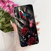 For Realme 5 5i 5S Realme5 Pro Luxury Bow Flowers Painted Cover Soft Silicone Phone Case For Realme 5 Pro 5i 5S Back Cover Coque
