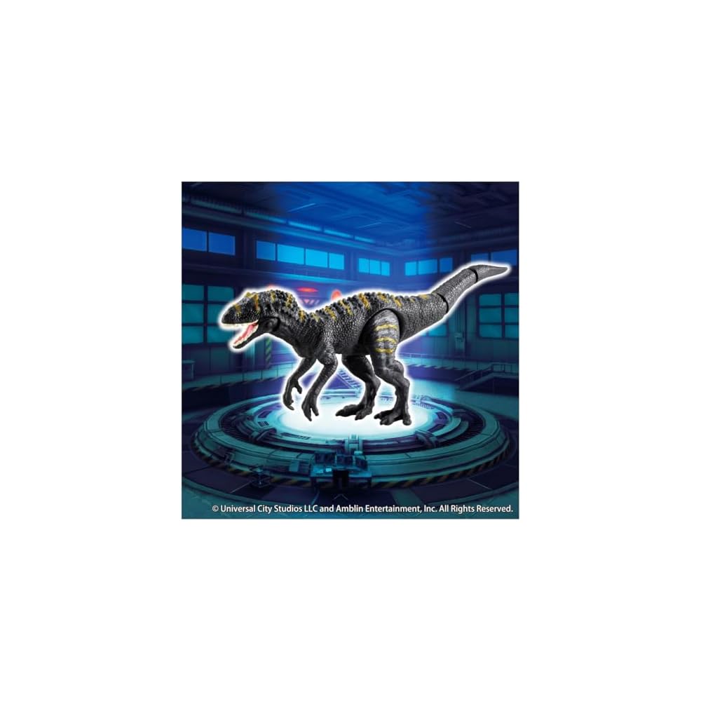 Takara Tomy Ania Jurassic World Alive Indominus Rex Dinosaur Toy for Ages 3 and Up