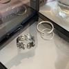 Rings Modern Copper For Women Trendy Cartoon Character Design Beautiful Geometric Style
