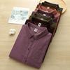 Pure Cotton Corduroy Women's Long Sleeve Shirt - Artistic Casual Style for Spring & Autumn (8372)