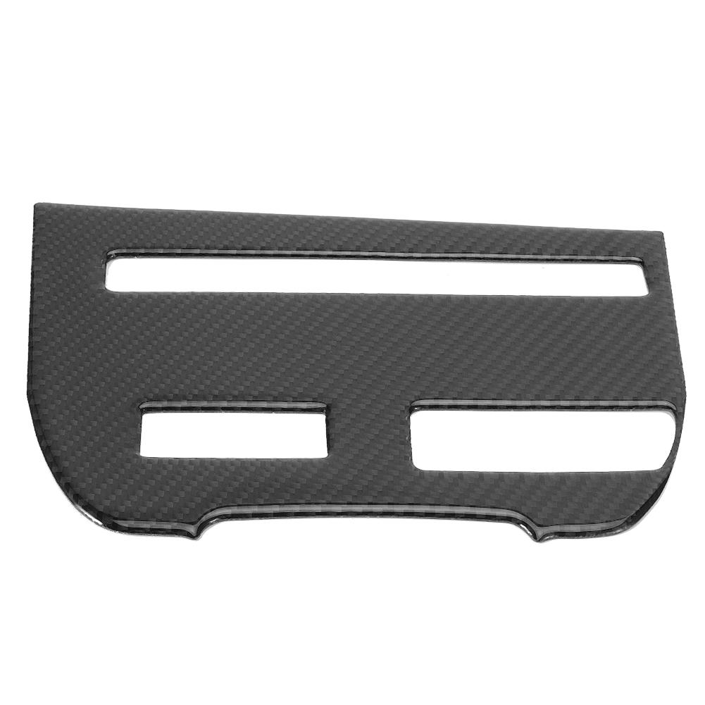 Console Trim Sticker Carbon Fiber CD Player Interior Accessories Fit for Nissan GTR R35 08‑16B