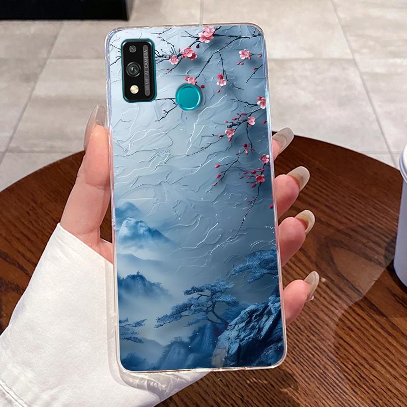 Jelly Casing For Honor 9X Lite 9XLite Capa Coque Clear Silicone Soft TPU Back Cover Cute Cat Rabbit Heart Protective Case Fundas