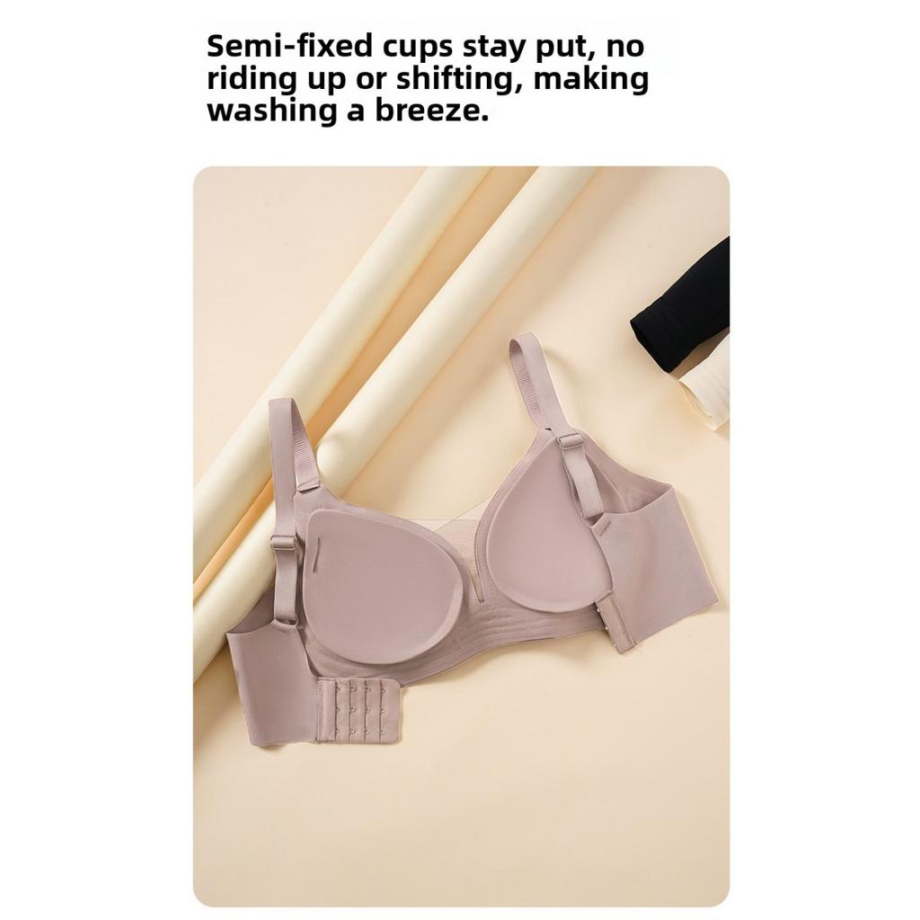 Women'S Seamless Wide Strap Bra, Top Style Without Underwire or Padding, Comfortable and Breathable, Suitable for Everyday Wear In For All Seasons