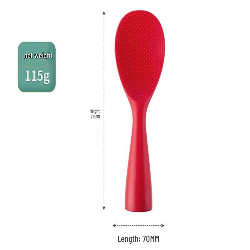 Lanshengjia Non-stick Standable Silicone Rice Spoon Set