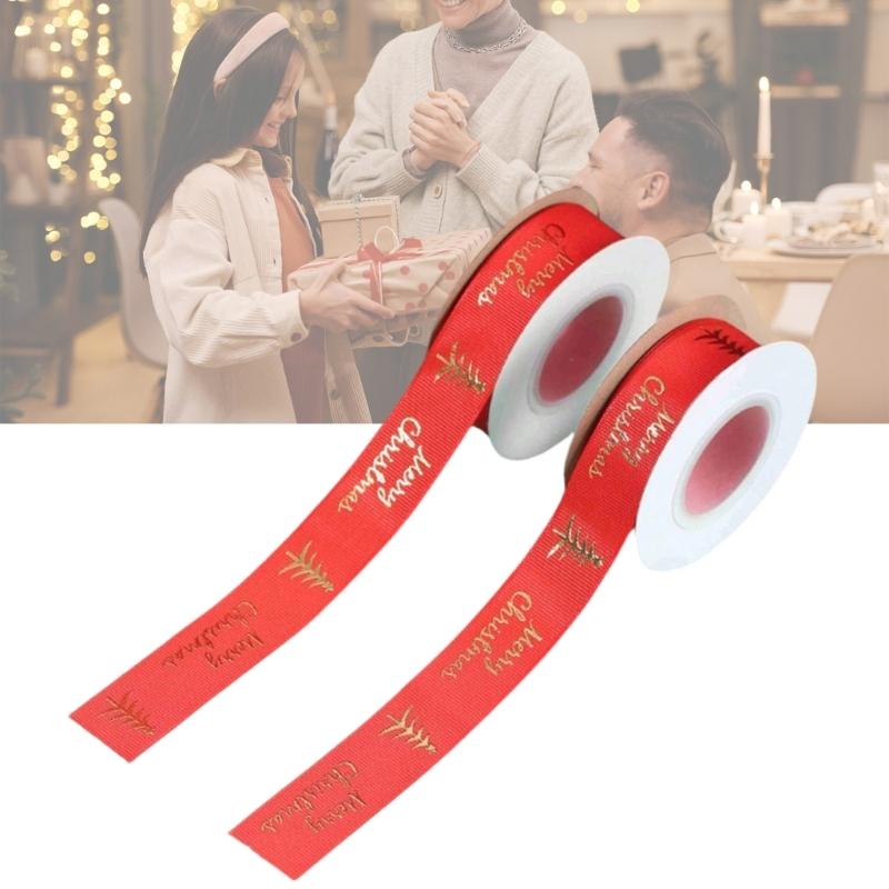 Polyester Ribbons for Christmas Present and Wedding Decorations Stylish Wrapping Silk Ribbons Party Accessories