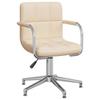 Day and Night - Day and Night Swivel Dining Chair Cream Fabric