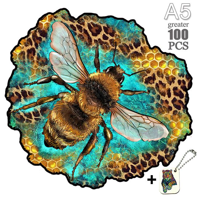 Non-Toxic Owl Wooden Animal Puzzle Diy Crafts Brain Trainer Puzzles Game For Kids Adult Educational Wood Toy Gift Medium Difficulty Jigsaw