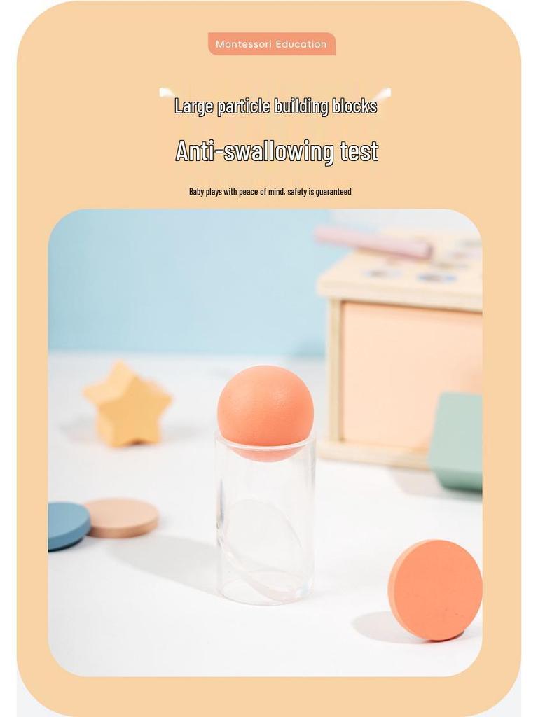 Montessori Color & Shape Recognition Coin Box for Toddlers – Educational Toys for Early Learning