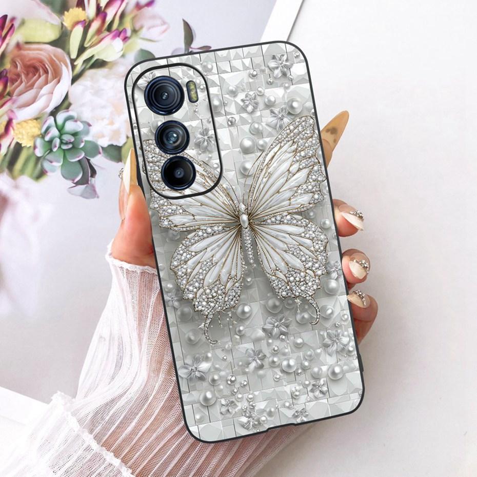 Cute Printing Phone Case For Motorola Edge 30 30Pro 30Neo Soft Black Silicone TPU Cases For MOTO Edge30 Pro Neo Covers Bumpers