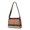 Aidrani Cowhide Autumn New High-End Plaid Satchel Small Square Casual Versatile Genuine Leather Shoulder Crossbody Bag