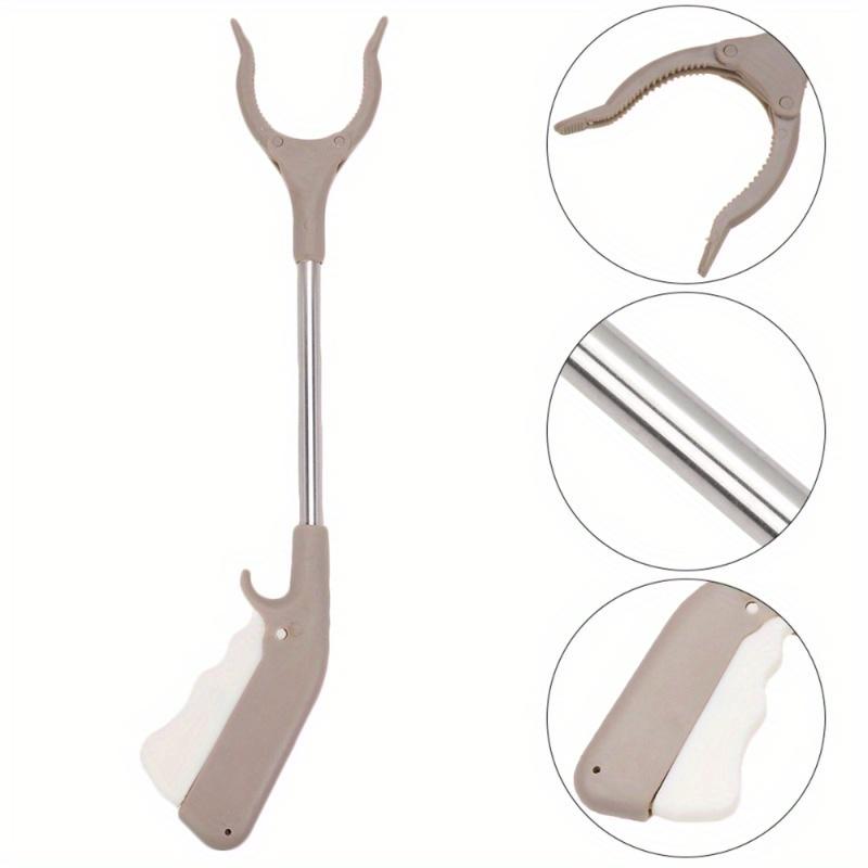Heavy Duty Trash Grabber Picker Tool for Seniors, 15.8 Inch Reaching Assist Tool for Home & Outdoor Use - No Batteries Needed