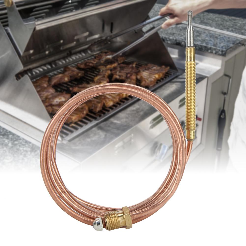 Gas Stove Thermocouple Kit Hter Equipment Temperature Sensing Probe with Nut