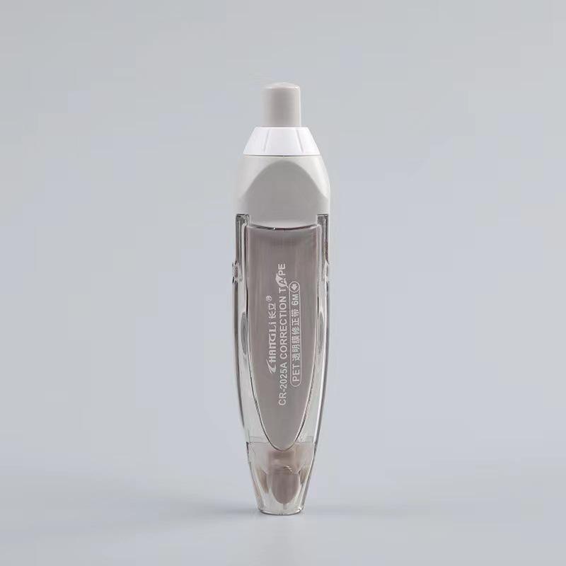 Press-to-Replace Long-Tip Correction Tape: Large Capacity, Stylish Japanese-Style White-Out Tape for Students