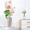Lotus Leaf Vase Wall Stickers Aesthetic Home Decoration Removable Wallpaper Living Room Modern Art Mural Bedroom Creative Decals