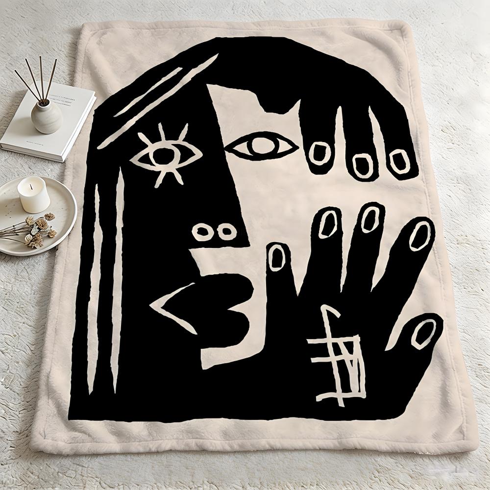 Künstler PPablo PicassoO Decke Warm Weich Flanell Decke Vielseitig für Sofa Bett Camping Reise Nickerchen