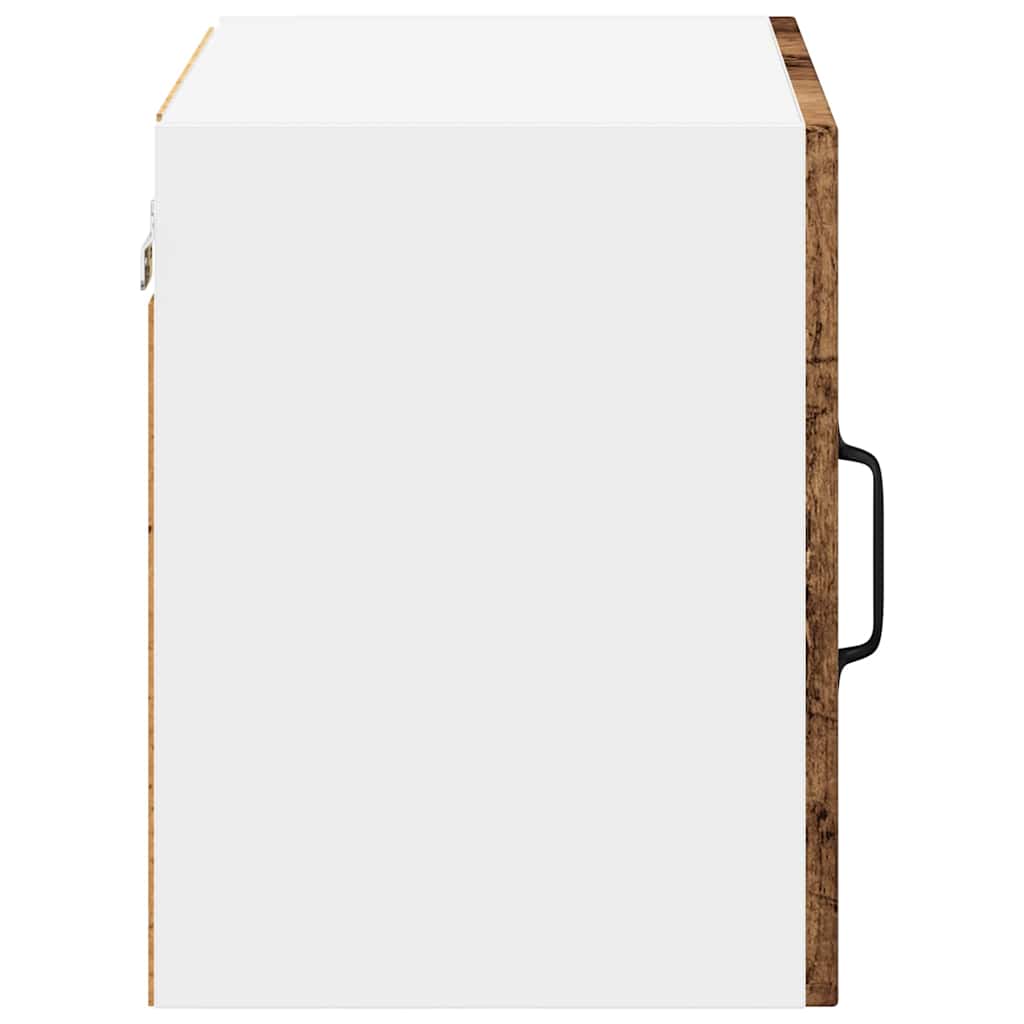Wall Cabinet LUCCA Reclaimed Wood Look 50 X 31 X 40 Cm Particleboard