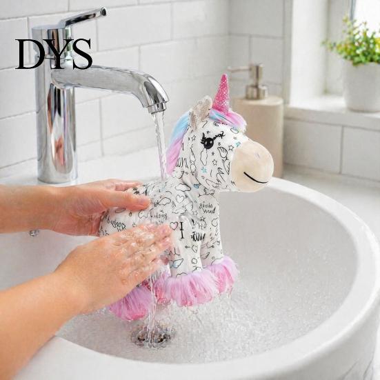 DIY Coloring Plush Toy Horse Kit, Washable Stuffed Animal Painting Kit with Marker Pens, Art Crafts Activity Set for Toddlers Boys Girls
